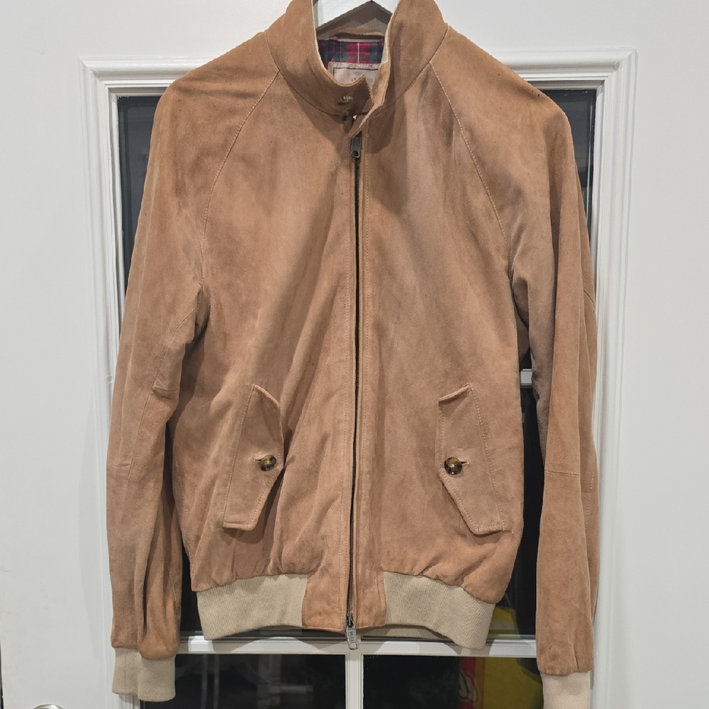 Premium G9 Harrington Suede Tobacco